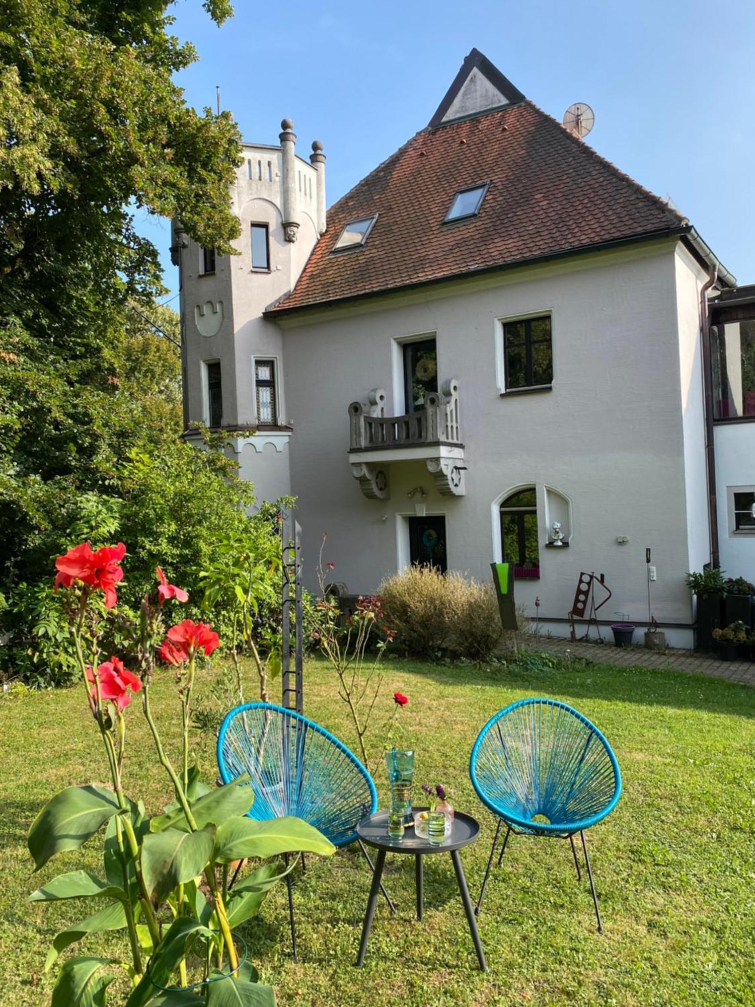 Ferienwohnung In Historischer Villa Mit Gartennutzung Furth im Wald Exterior photo